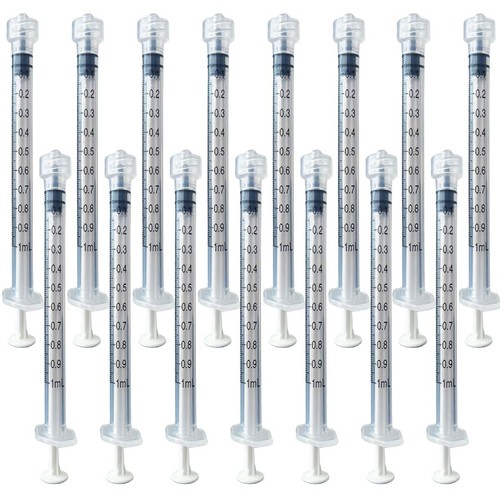 1ml luer lock - syringe, sterile