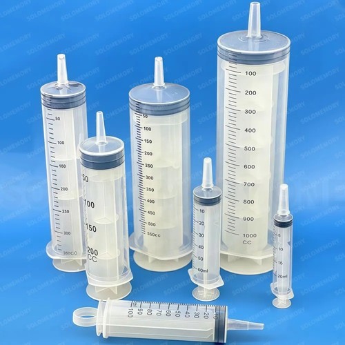 Set 3pcs plastic syringes - of,