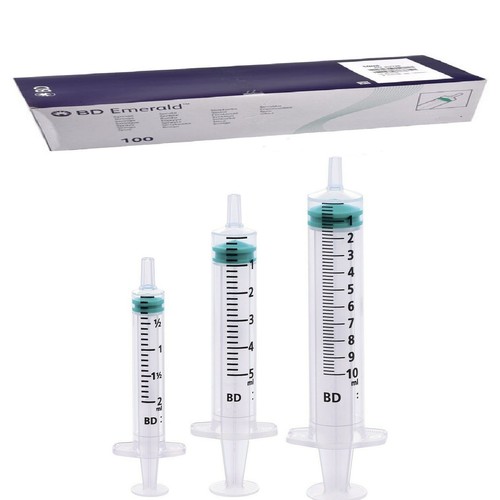 Emerald sterile syringes - bd,