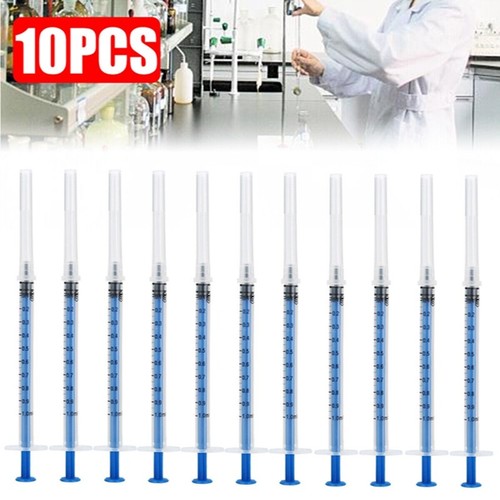 10pcs syringes disposable 1ml - 10pcs,
