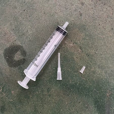 Set of 3Pcs Plastic Syringes