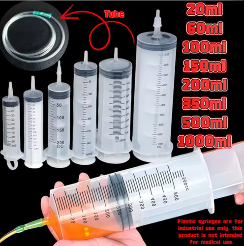 Large capacity syringe - large,