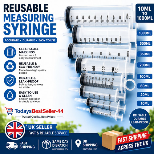 Large plastic syringe - large, 10ml